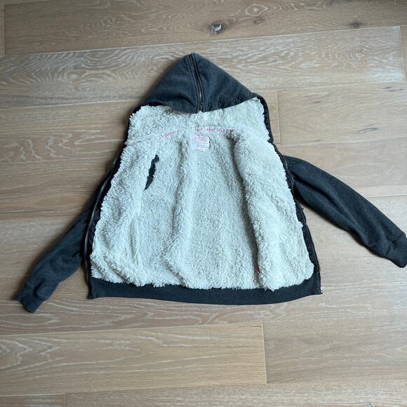 Victoria's Secret Pink Collegiate Collection UT Longhorns Hooded Gray Jacket XS - Picture 5 of 8